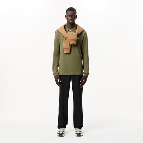 Image of Lacoste Classic Fit Long Sleeved L.12.12 Polo Shirt