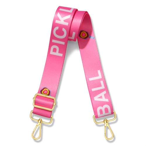 Image of NVENF Game Day Purse Strap Replacement Baseball Basketball Soccer Golf Crossbody Shoulder Bag Straps for Stadium Clear Purse (Style J)