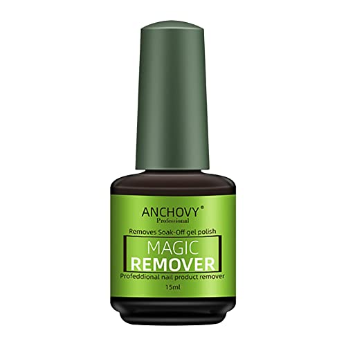 Hitburu Removedor De Gel, Removedor De Esmalte De Uñas De Gel, Removedor De Gel para Uñas, Elimina El Esmalte De Uñas De Gel En 2-5 Minutos, Sin Olor Irritante (0.5 FL Oz) Cover