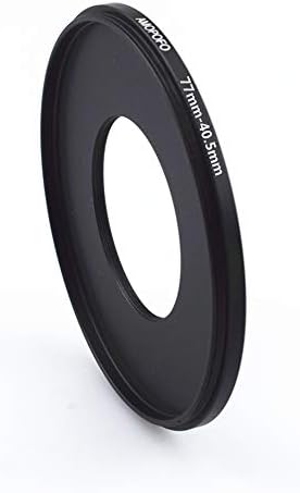 77 to 40.5mm Metal Ring/77mm to 40.5mm Step Down Rings Filter Adapter for UV,ND,CPL,Metal Step Down Rings,Compatible with All 77mm Camera Lenses & 40.5mm Accessories