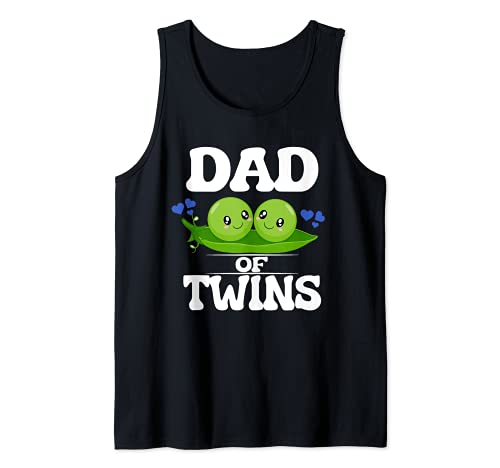 Dad Of Twins Father Camiseta sin Mangas