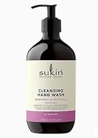 Sukin Cleansing Hand Wash, Bergamot & Patchouli, 500ml