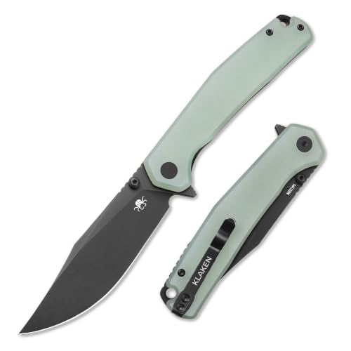 Image of Lancet Pocket Knife, Swedish 14C28N EDC Knife, G10 Folding Knives