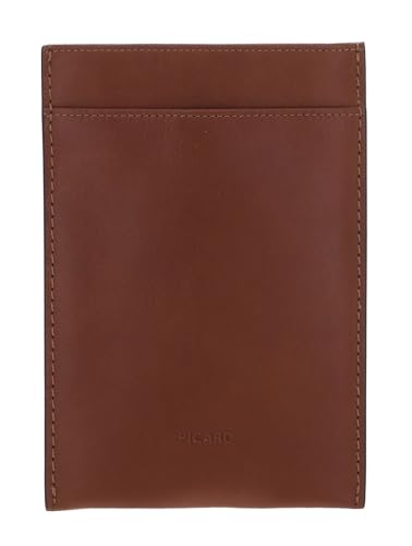 Portefeuille Picard Toscana camel accessoire de voyage mixte compact