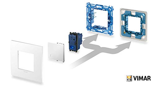 Interrupteur va-et-vient connecté fil neutre requis blanc Vimar - 6