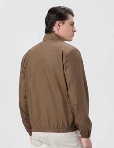 Image of Symbol Premium Men's Poplin Light Weight Jacket |Non-Quilted |Regular Fit |Non-Lined | Available in Plus Sizes