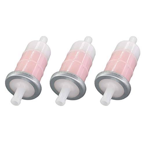 AISEN Lot de 3 filtres à essence pour BT1100 FZR FZS FZX 600 750 1000 FZS VMX-12 1200 XJ600 XJ900 XV535 Kawasaki VN1500 ZXR 400 750 Filtre à carburant 1FK-24560-00 9 mm