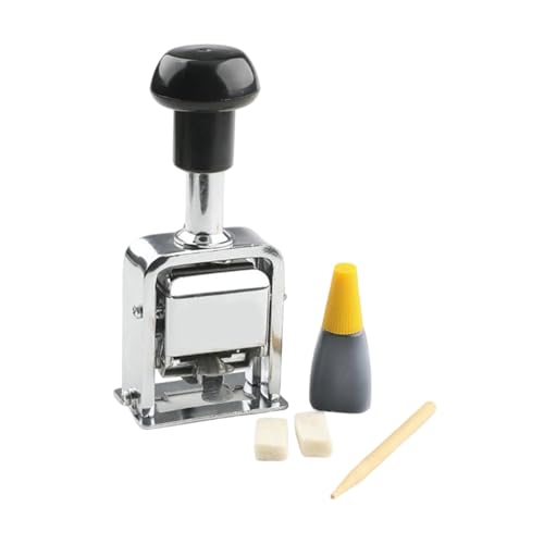 Generic Numbering Machine 6 Digits Numerator Machine for Numbers Serial Number Date