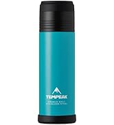 Atlas ATPB-750TQ Water Bottle, 25.4 fl oz (750 ml), Super Thermal Bottle, Vacuum Insulated, Stainless Steel, For Camping, Outdoors, Mountain Climbing, Sports Drinks, White Water, Temp, Turquoise