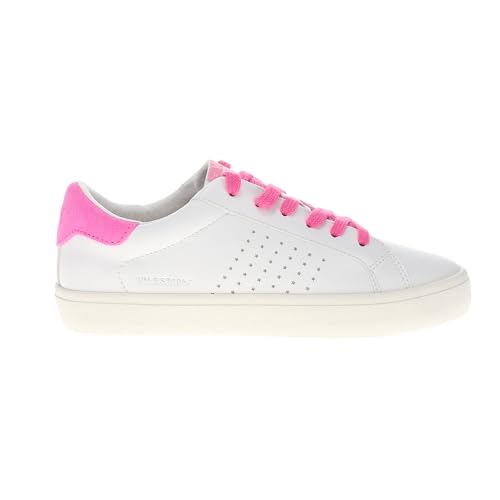 VINTAGE HAVANA Womens Original Perforated Lace Up Sneakers Shoes Casual - Pink, White