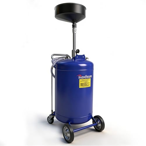 image for redsun 30 Gallon Waste Oil Drain Tank, Air Operated Oil Drain Containe