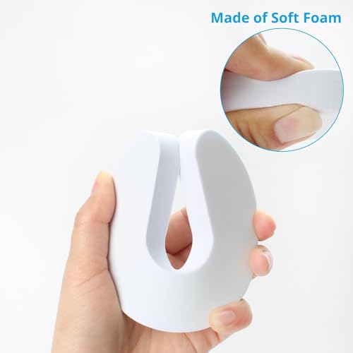 Image of Door Pinch Guard & Stopper - 4pc Soft Foam Door Guards for Safety & Protection