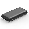Belkin BoostCharge USB-C PD 20k mAh Power Bank, Portable iPhone Charger, Battery Charger for Apple iPhone, iPad Pro, Samsung Galaxy, & More with USB-C Cable Included – Black