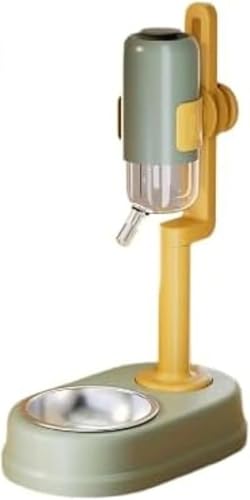 Zxyler口につかない安心設計!犬用スプレー水&猫用両対応 ペット用自動掛け飲みスプレー 垂直水筒付き犬ボウル猫ボウル 自動給水機能付き 防汚防カビ 静音運転 大容量水箱 ペットの飲水衛生を徹底守る 室内外兼用 シンプルインストール 小型犬・中型犬・ネコ