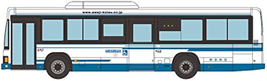 Amazon.co.jp: 全国バスコレクション JB080 淡路交通 ジオラマ用品