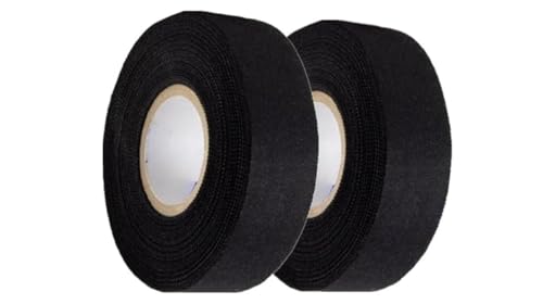 Anti-Slip Hockey Sticks Tape, 2Roll Sports Ice Hockey Grip Wrap Tapes,Non-Slip Ice Hockey Racket Tape,Non-Slip Grip Tapes Sports Tapes Ice Hockey Grip Tape, Black
