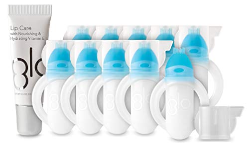 GLO Brilliant 10 Pack Teeth Whitening Gel Treatment Kit for Fast, Pain-Free, Long