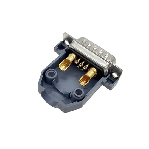 Conector 7W2 mecanizado D-SUB para cable completo de alta corriente 30A 4
