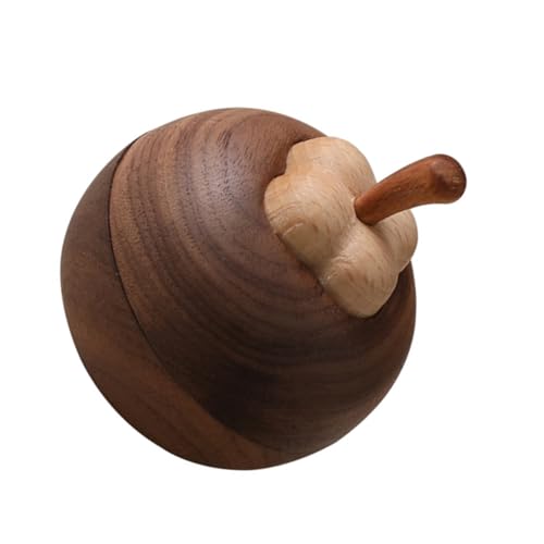 ARTSEWPLY Difusor de Madera para Aceites Esenciales Diseño Artesanal Madera de Nogal Difusor Decorativo para Hogar y Oficina Ambiente Relajante Acabado Pulido Seguro