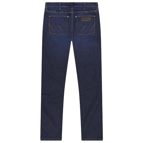 WRANGLER - Jeans Herren - Regular Straight Fit - Greensboro - Rustic Navy – Ansicht 5