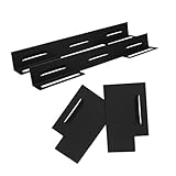 Attrait esthétique : ajoute un look élégant et stylé à votre gril, améliorant l'apparence générale de votre installation de cuisson en plein air, pare-vent pour plaque de cuisson, plaque de cuisson pour cuisinière à dessus en verre