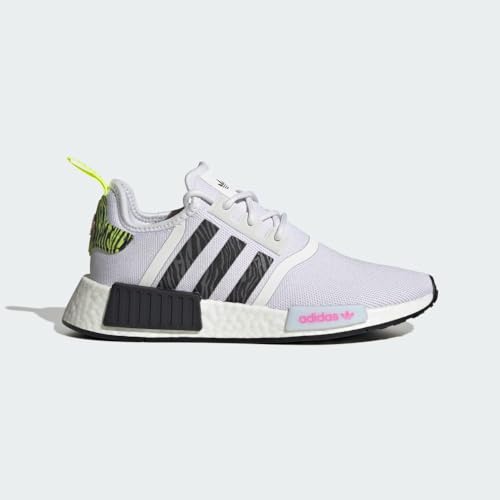 adidas Womens NMD R1 Lace Up Sneakers Shoes Casual - Off White - Size 8 M2
