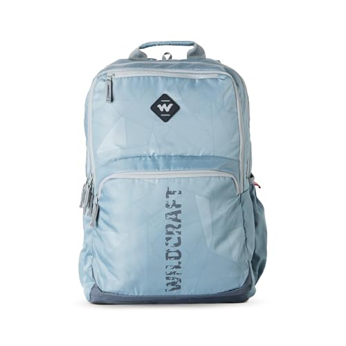 Wildcraft Evo Edge 35 Laptop Backpack for Men & Women - Limestone | Water-Resistant & Lightweight Backpack with Rain Cover | Unisex Backpack for Gym, Office, College & Travel