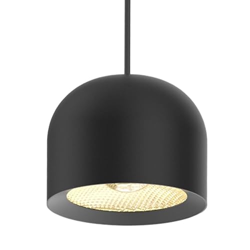 Lampe pendue en métal scandinave pour illuminer le balcon ou une chambre à coucher