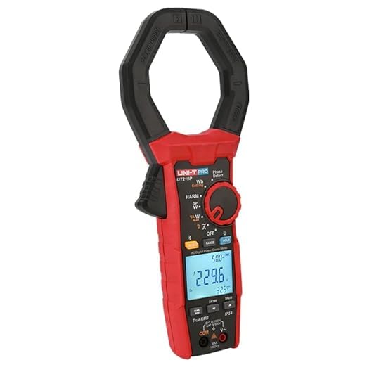 UNI-T UNI-Trend UT219P Handheld Harmonic AC Power clamp Meter;Voltage/Current/Power/Phase Angle/Frequency/Phase Sequence Measurement Meter, QD-UT219P