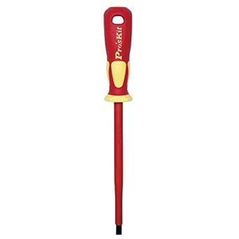 Proskit VDE 1000V Insulated Screwdriver (-8.0x175) (Pack of 1)