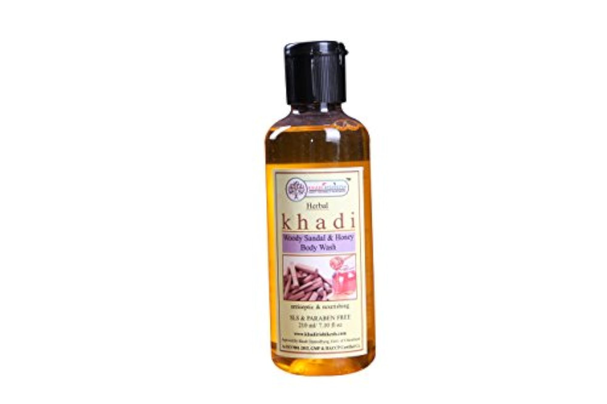 Herbal Sandalwood & Honey Body Wash, 210ml