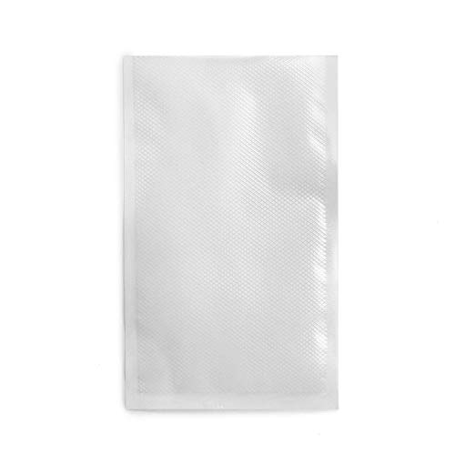 Allpax Vakuumbeutel 15 x 25 cm, 100 Stück, extra dicke Kunststoffbeutel zum Vakuumieren von Lebensmitteln, mikrowellengeeignetes Verpackungsmaterial, passend für alle Vakuumiergeräte