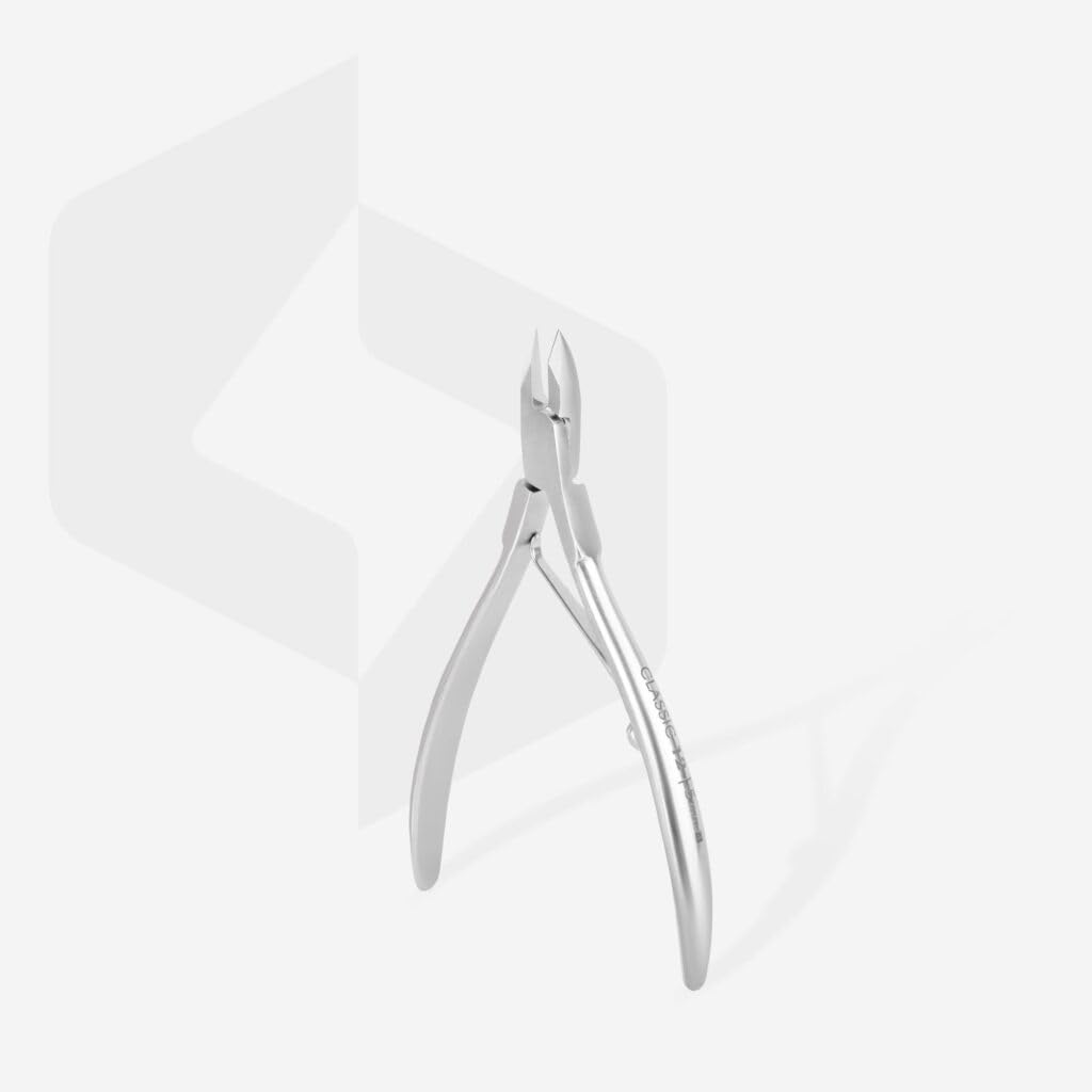 STALEKS PRO by Natury Nails Pince à cuticules professionnelle 5 mm en acier inoxydable classique 12-5