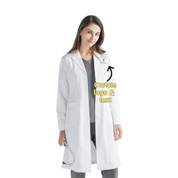doctor lab coats with embroidery