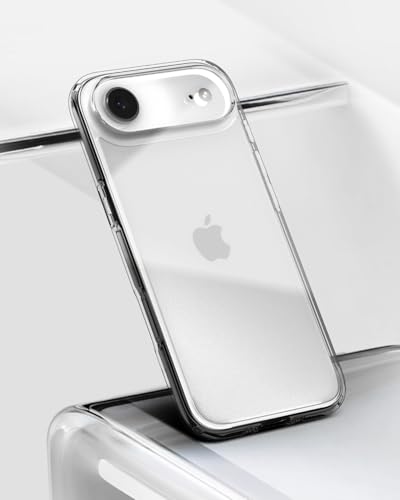 Image of Spigen for iPhone Air Case, Ultra Hybrid [TPU Covered Camera Control] [Anti-Yellowing] [No Magnet Ring] - Crystal Clear