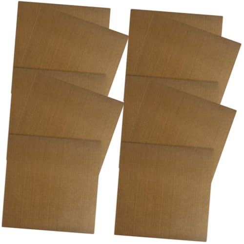 FRCOLOR 20 unidades de hierro permanente aislamiento térmico pegatinas rizador alisador de pelo adhesivo adhesivo alisador de pelo alta temperatura pegatinas pasta