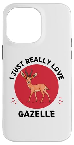 �J���C�C�K�[�� I Just Really Love Gazelle �������D�� �X�}�z�P�[�X iPhone 14 Pro Max �p