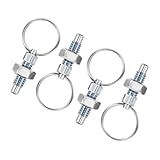 Anneome 4pcs Spring Plunger with Pull Ring Indexing Pin for Cabinet and Industrial Applications Precision Locking Mechanism for Secure Positioning