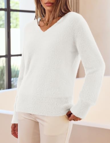 Women's Fuzzy Sweaters  - image 4