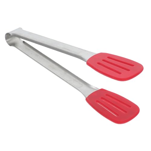 Cabilock Pinzas De Cocina Con Silicona Resistentes Para Ensalada Voltear Antiadherentes Pequeñas Fáciles De Limpiar