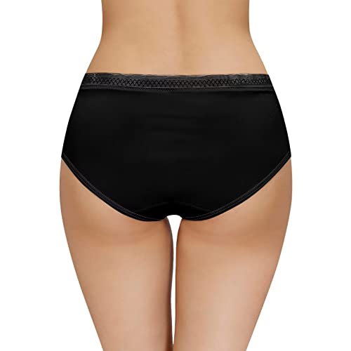 Xhuibop Leopard Print Women Panties Tummy Control Lace Hipster Panties For Women Sexy Bikini Underwear 5Xl Seamless Briefs For Girls Plus Size Hipster Panties 3 Pack #TOP3