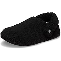 Crocs Unisex Adult Classic Cozzzy Slipper, Black, US M8W10