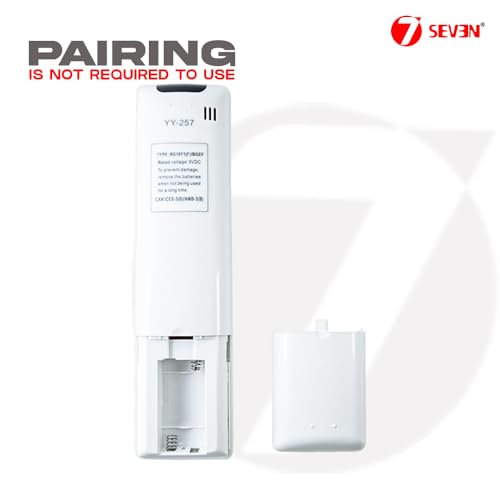 Image of 7SEVEN Compatible of Blue Star Ac Remote Original RG10Y1(F) /BGEF RG10A /BGEFU1 RG10A10B2S /BGEF RG10A2B2S /BGEFU1 RG10A2B2S /BGCEF Model 257 Ensure to Match with Genuine Remotes Replicate Exactly