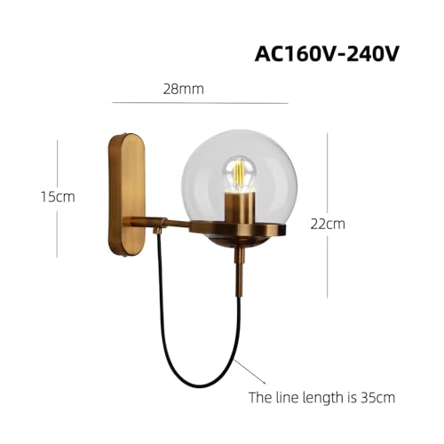 Applique murale LED E27 avec ampoule incluse éclairage moderne 220V - 3