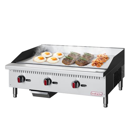 Backychu CSA Certified Commercial Gas Griddle - 36