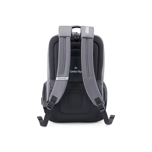 Image of American Tourister Segno 4.0 | 30 Ltrs | 3 Compartments | Bottle Pocket | Ergonomic Padded Back Panel & Shoulder Straps | Laptop Backpack | 1 Year International Warranty | Grey
