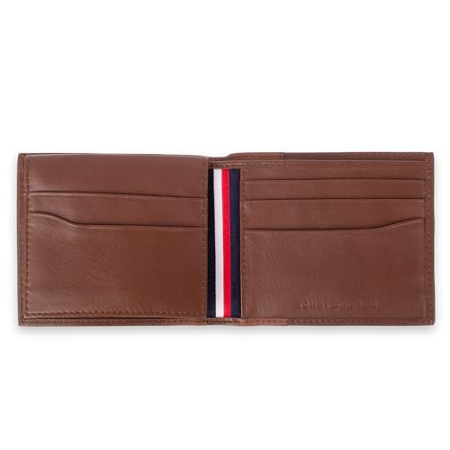 Tommy Hilfiger Men’s Leather Bifold Wallet-Multiple Card Slots, ID Window, Compact - Image 5