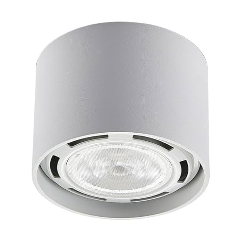 Arcchio Strahler Mabel (Modern) in Weiß aus Aluminium (1 flammig, GU10) -...