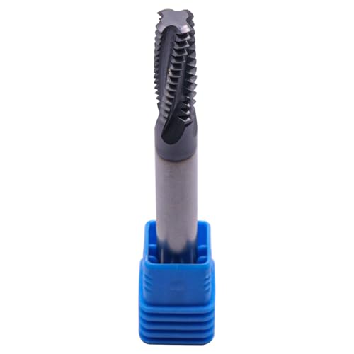 Image of 1 /2-13 UN Solid Carbide Thread Mill - AlCrN Coated, 4 Helical Flute | Thread end Mill, .370 inch Cutting Diameter, 13 Pitch Length of Cut(1.00), 3 /8 inch Shank Diameter, 3-1 /2 inch Overall Length