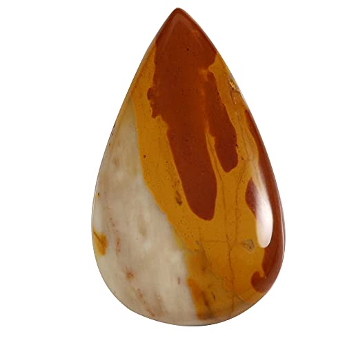Jaspe Mookaite rouge cabochon de qualité gemme supérieure pesant 29,2 carats Oj65